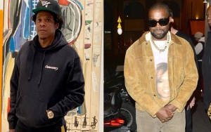 Jay-Z Looks in Good Spirits After Kanye West Replaces His Verse on 'Donda'