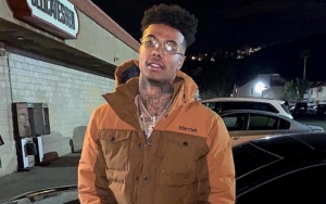Fans Playfully Roast Blueface After He Falls Off Stage at Dubai Show 
