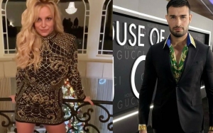 Britney Spears Brags Sam Asghari Stole the Show at 'House of Gucci' Premiere