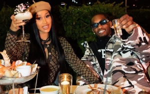 Cardi B and Offset Playfully Argue Over Her Outfit Choices for Their Son 