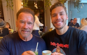 Arnold Schwarzenegger's Son Joseph Baena Seen Filming 'DWTS' Season 31 