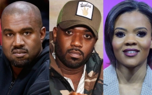 Kanye West All Smiles While Reuniting With Ray J at Candace Owens' BLM Documentary Screening 
