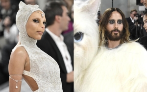 Doja Cat and Jared Leto's Met Gala Looks Are Purr-Fect Ode to Karl Lagerfeld's Cat