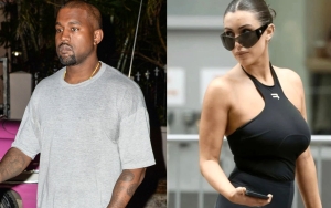  Kanye West's Wife Bianca Censori Goes Shoeless, Bares Bum in Sheer Tights on KFC Date