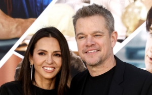 Matt Damon Enjoys PDA-Packed Beach Outing With Wife Luciana Barroso in Greece