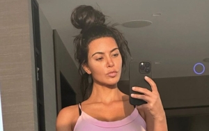 Kim Kardashian Freaks Out After Capturing Spooky Figure in Her Selfie While She's Home Alone