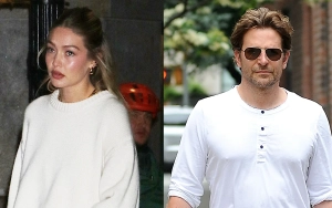 Gigi Hadid and Bradley Cooper Caught in Downpour During Rainy Day Out in NYC
