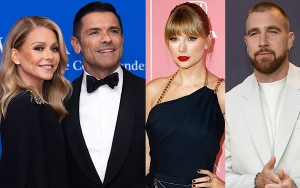 Kelly Ripa and Mark Consuelos Channel Taylor Swift and Travis Kelce for Halloween