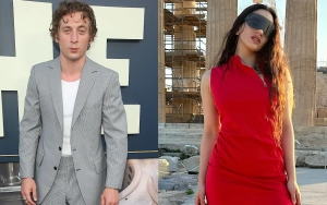 Jeremy Allen White and Rosalia Match in Black Outfits on PDA-Filled Date Amid Romance Rumors