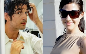 Matty Healy's GF Gabbriette Bechtel Flaunts Huge Black Diamond Ring to Announce Engagement 