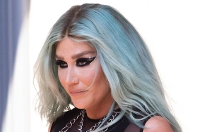 Kesha Evicted During Gas Station Photo Shoot That Seems to Take a Jab at Katy Perry