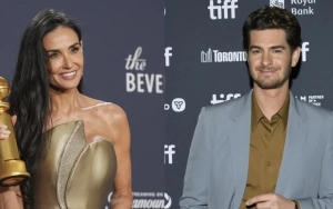 Demi Moore and Andrew Garfield Fuel Romance Rumors After Caught Getting Flirty at Golden Globes