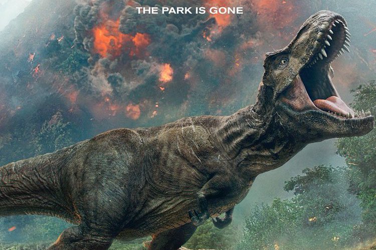 'Jurassic World: Fallen Kingdom' Reveals Movie Poster With 'The Park Is Gone' Tagline