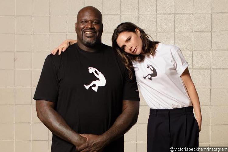 Victoria Beckham Finds Piggybacks Fun After Getting One From Shaquille O'Neal