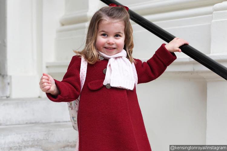 Princess Charlotte Wears Prince George's Old Clothes in First Photo With Prince Louis 