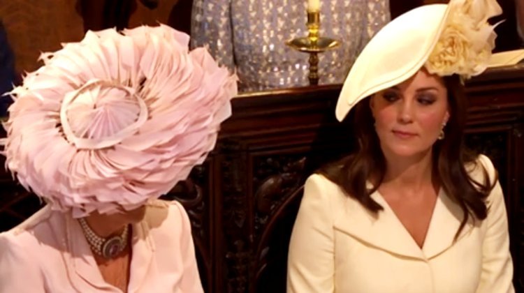 Royal Feud? Kate Middleton Spotted Giving Camilla Parker Bowles Side Eye at Royal Wedding