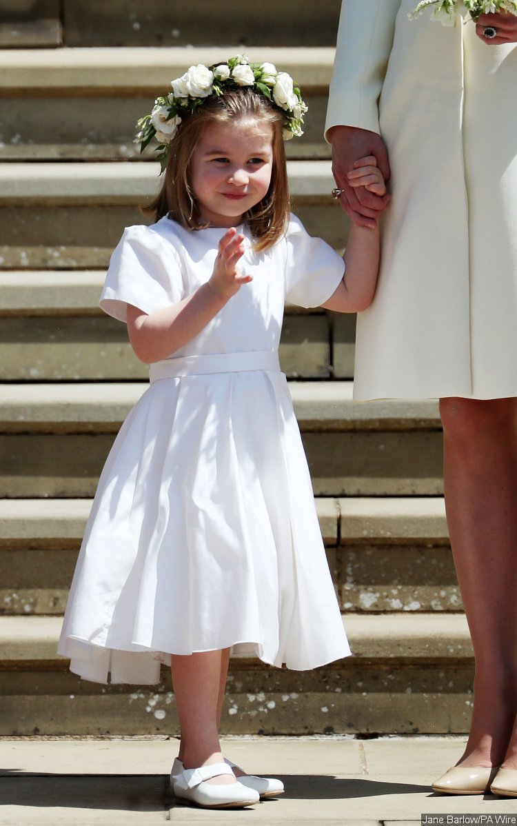 Princess Charlotte Scene Stealer at Royal Wedding