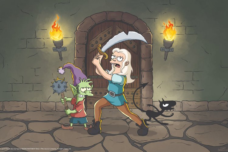 Get the First Look at Matt Groening's New Animated Show 'Disenchantment' in 2 Decades