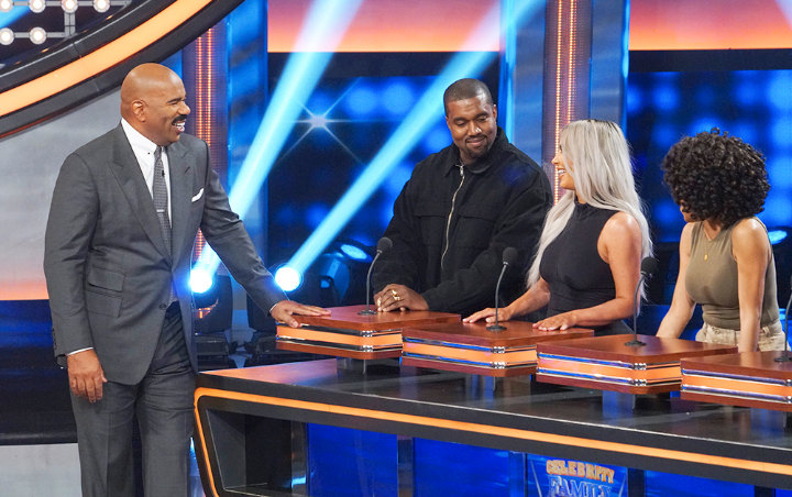 Kanye West Steals the Show on 'Celebrity Family Feud' With the Kardashians