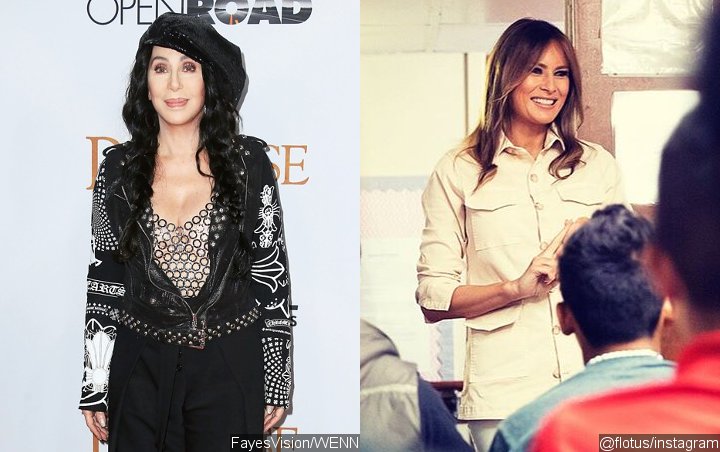 Cher Blasts Melania Trump for Wearing 'I Really Don't Care Do U?' Jacket on Migrant Visit