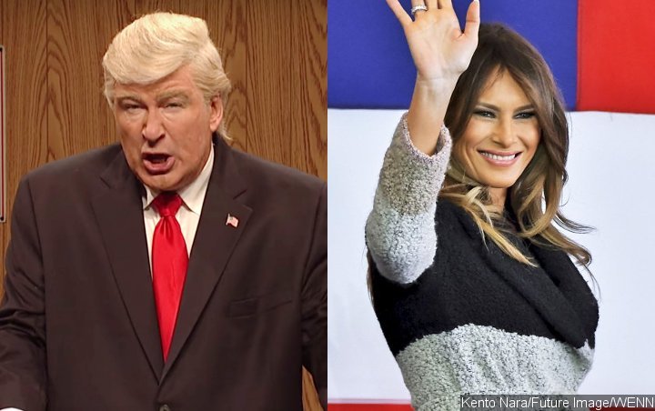 Alec Baldwin Invites Melania Trump to Join Him on 'SNL'