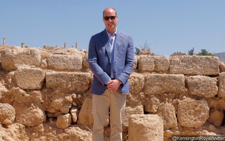 Prince William Recreates Kate Middleton's Childhood Picture During Visit to Jordan