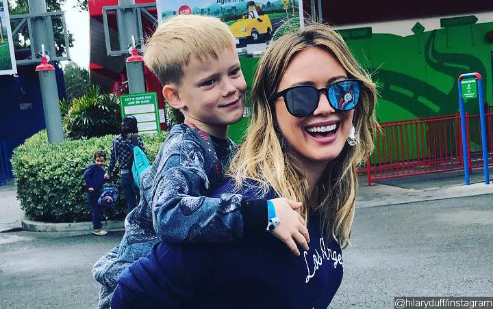 Hilary Duff Sports Black Eye After Accidental Run-In With Son Luca