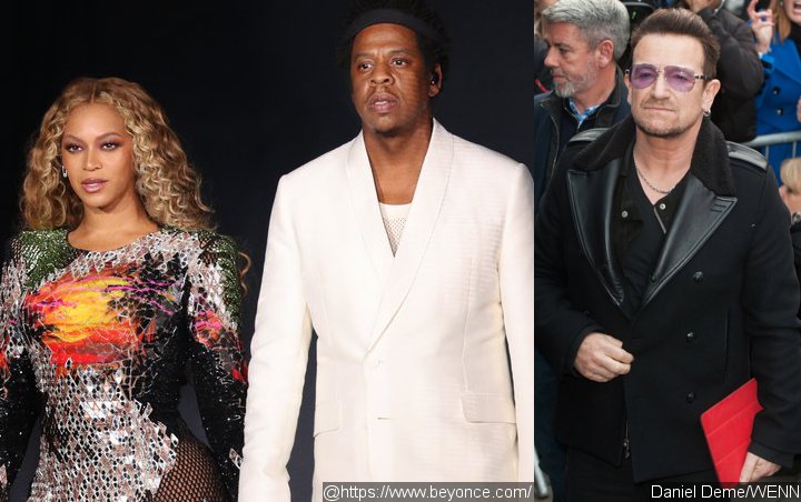 Beyonce and Jay-Z Celebrate End of European Leg of 'On the Run II' With Bono