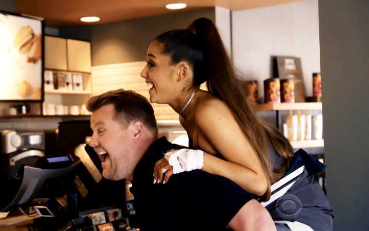 Ariana Grande Pokes Fun at Her Diva Behavior Rumor During 'Carpool Karaoke' With James Corden