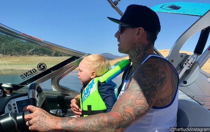 Carey Hart Claps Back at Dad-Shamers Who Slam Him for Posting Pic of Ill Son