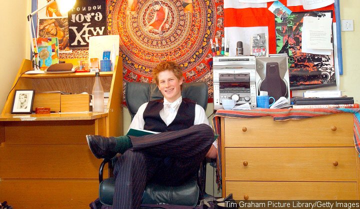Prince Harry's Old Dorm Picture