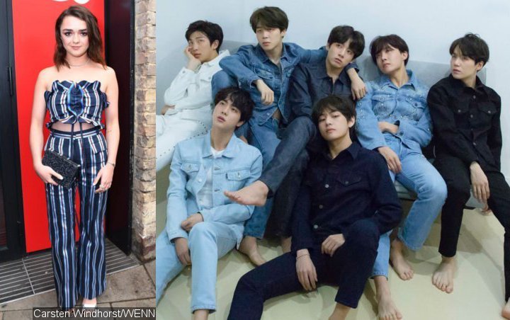 Maisie Williams Is a Big Fan of BTS - Find Out Her Favorite Member