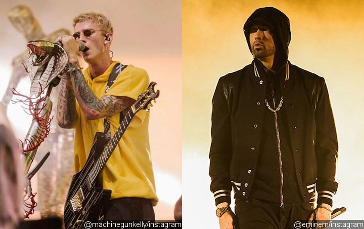Machine Gun Kelly Claps Back at Eminem on New Song 'Rap Devil'