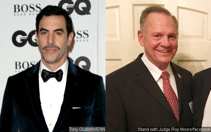Sacha Baron Cohen Sued by Roy Moore Over His Prank Show