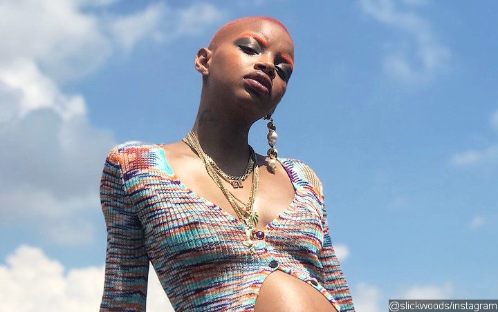 Pregnant Slick Woods Nearly Gives Birth at Rihanna's Fashion Show
