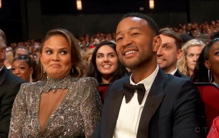 Emmys 2018: Fans Think Chrissy Teigen Deserves an Award for Her Epic Reaction to Opening Monologue