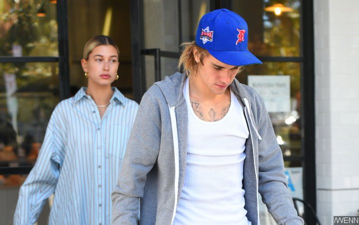 Hailey Baldwin Wipes Justin Bieber's Mouth During Breakfast Date in L.A.