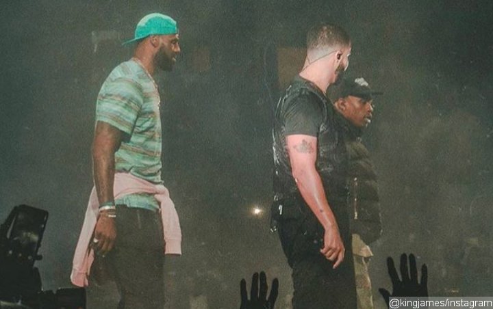 Video: LeBron James Shows Off Dance Moves Onstage at Drake's L.A. Show
