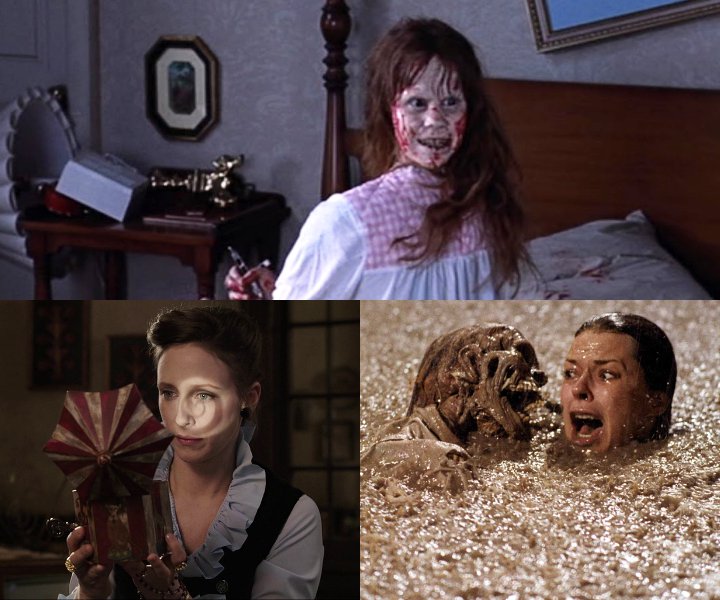 The Exorcist (1973), The Conjuring, Poltergeist (1982)