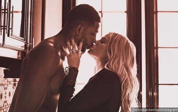 Khloe Kardashian Puts Tristan Thompson Troubled Relationship Rumor to Rest With This Pic