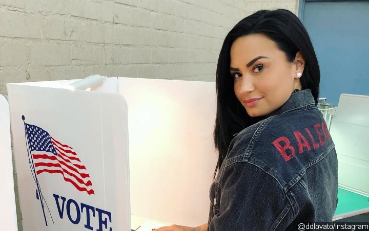 Demi Lovato 'Grateful' to Complete Rehab in Time to Vote