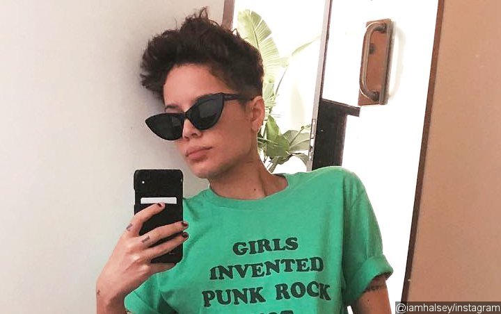 Halsey Flaunts Crotch in Sexiest Black Friday Pic Ever