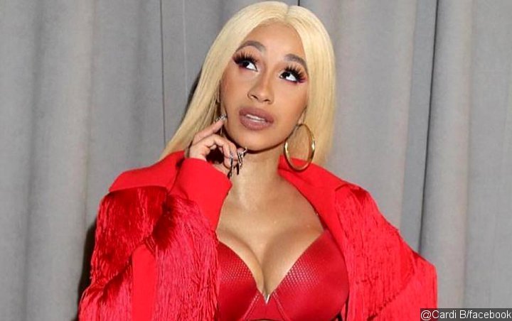 Cardi B Stops by Old Elementary School for Lunchtime Surprise