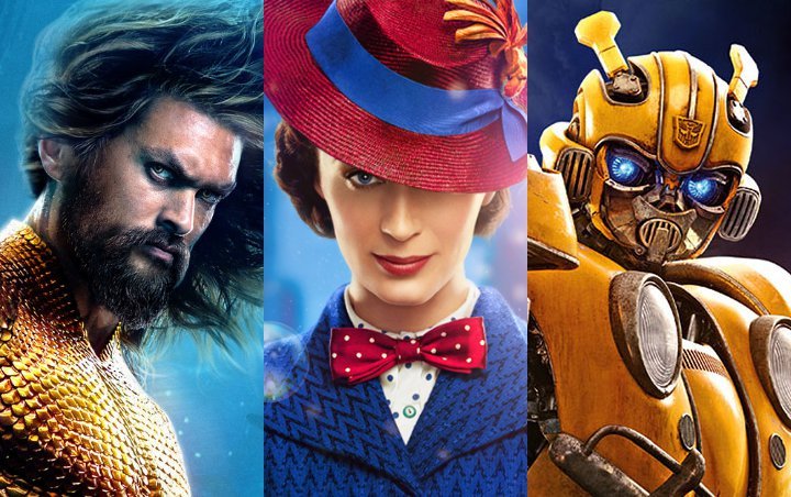 'Aquaman' Swims Past 'Mary Poppins Returns' and 'Bumblebee' at Box Office