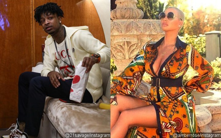 21 Savage on Ex-Girlfriend Amber Rose: 'She's the Coolest Person Ever'