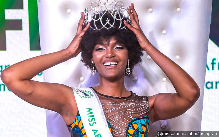 Video: Newly-Crowned Miss Africa 2018's Hair Set Ablaze Onstage