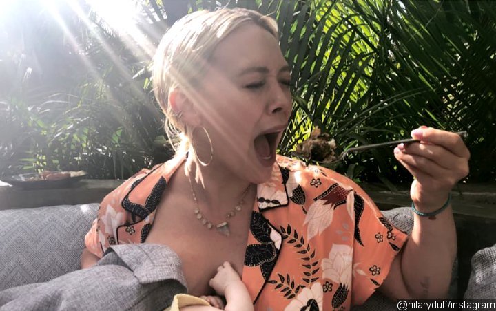 Hilary Duff's Fans Blame Her Choice of Food for Infant Daughter's Colic Issues