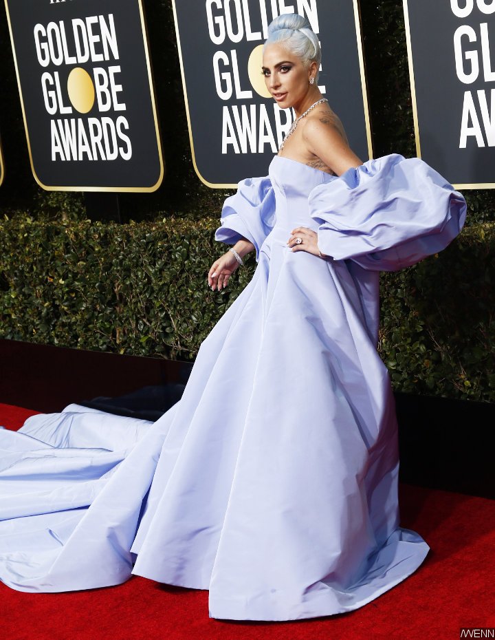 Lady GaGa at the 2019 Golden Globes