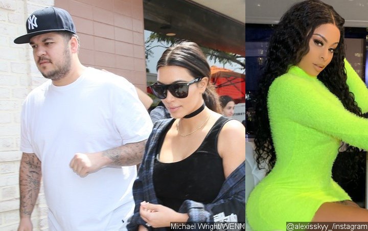 Kim Kardashian Warns Rob of Alexis Skyy, Worries About Dream's Well-Being