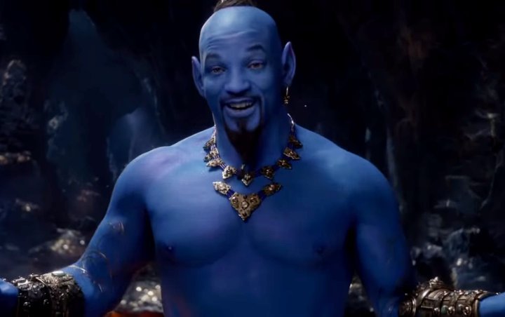 Will Smith's Blue Genie in 'Aladdin' Mocked on Twitter, Dubbed a 'Nightmare'